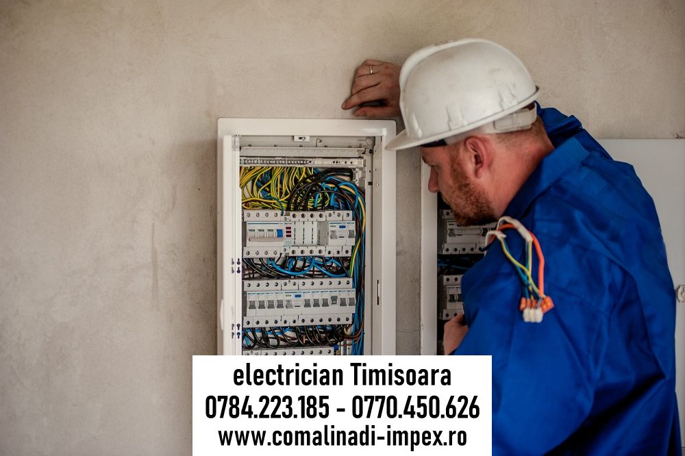 Electrician in Timisoara, instalatii electrice si panouri fotovoltaice