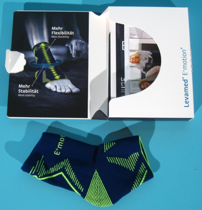 Orteza de glezna cu suporti din silicon – Levamed E+motion