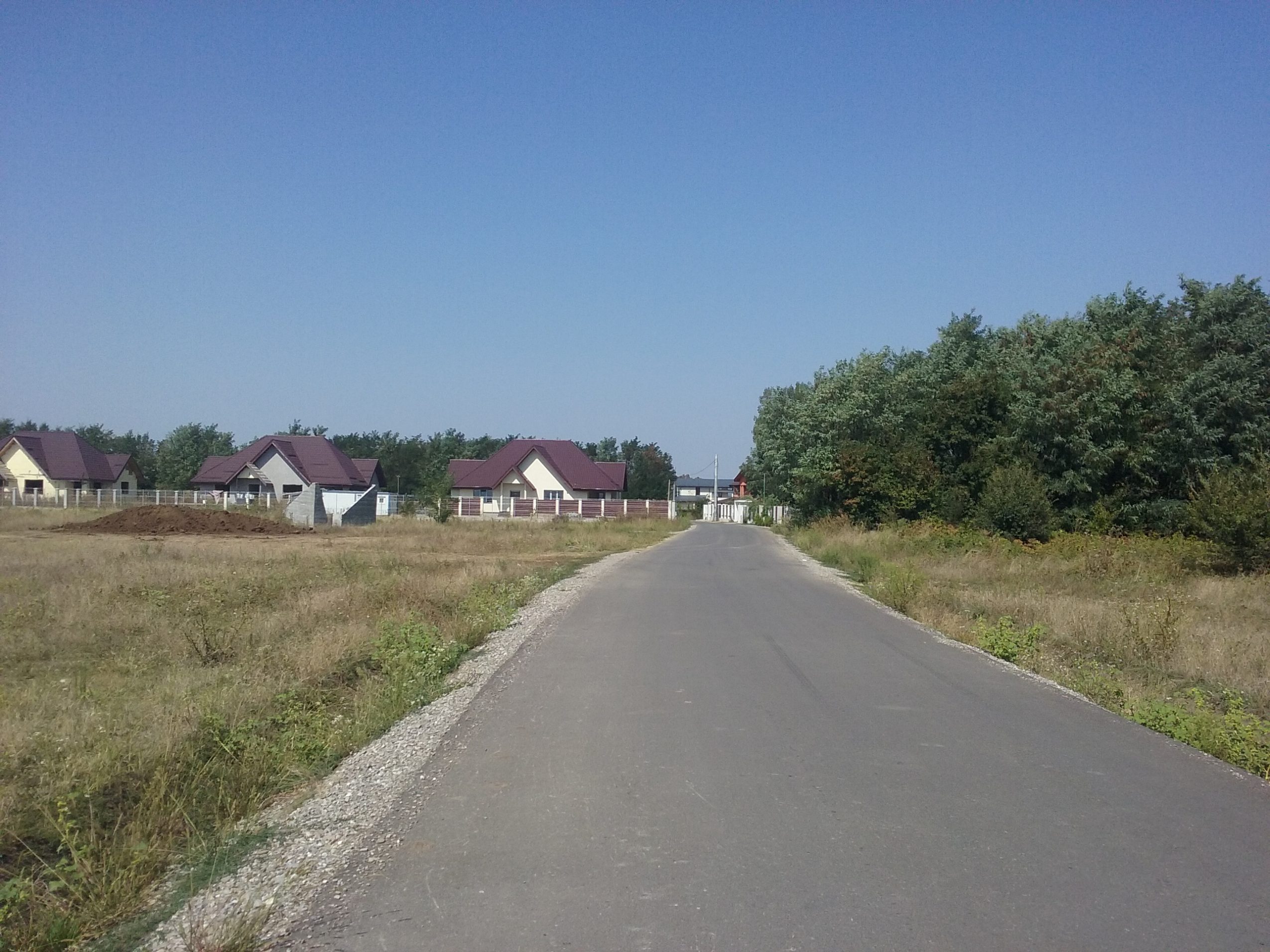 Teren Corbeanca str Cantonului 6000 mp la sosea
