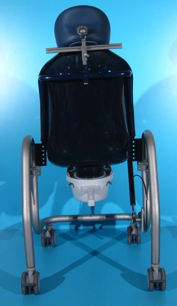 Scaun de dus si WC din aluminiu latime sezut 40 cm