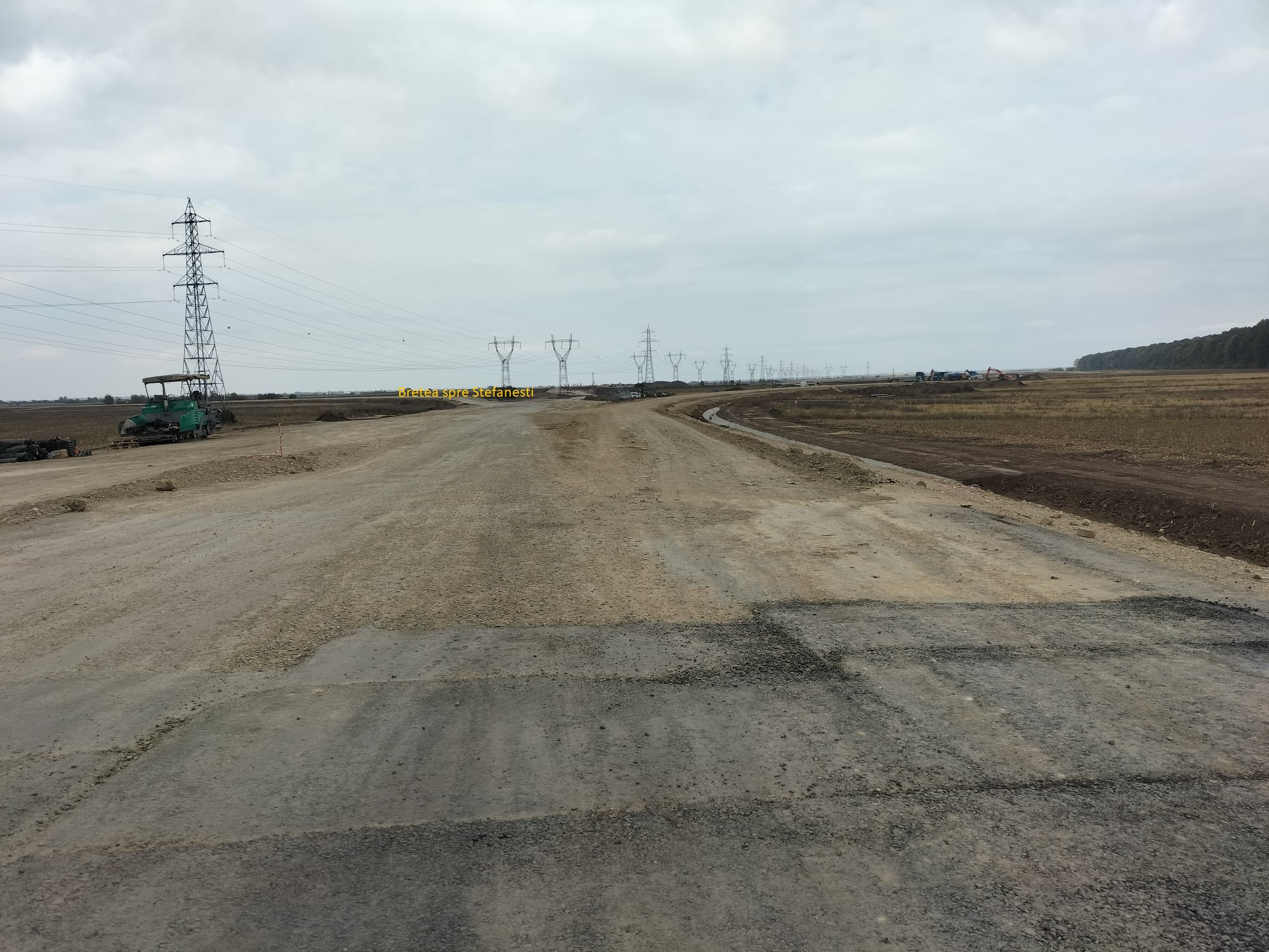 Teeren Stefanesti acces Nod Autostrada A3 cu A0 zona mixta 14000 mp