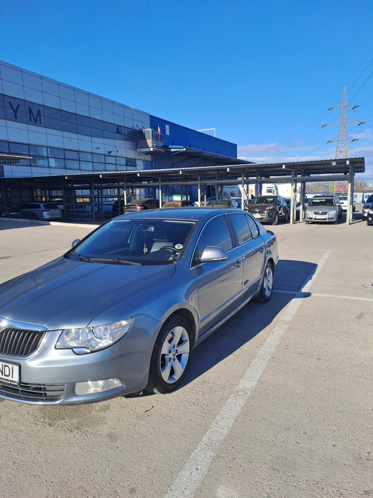 VAND SKODA SUPERB 2012