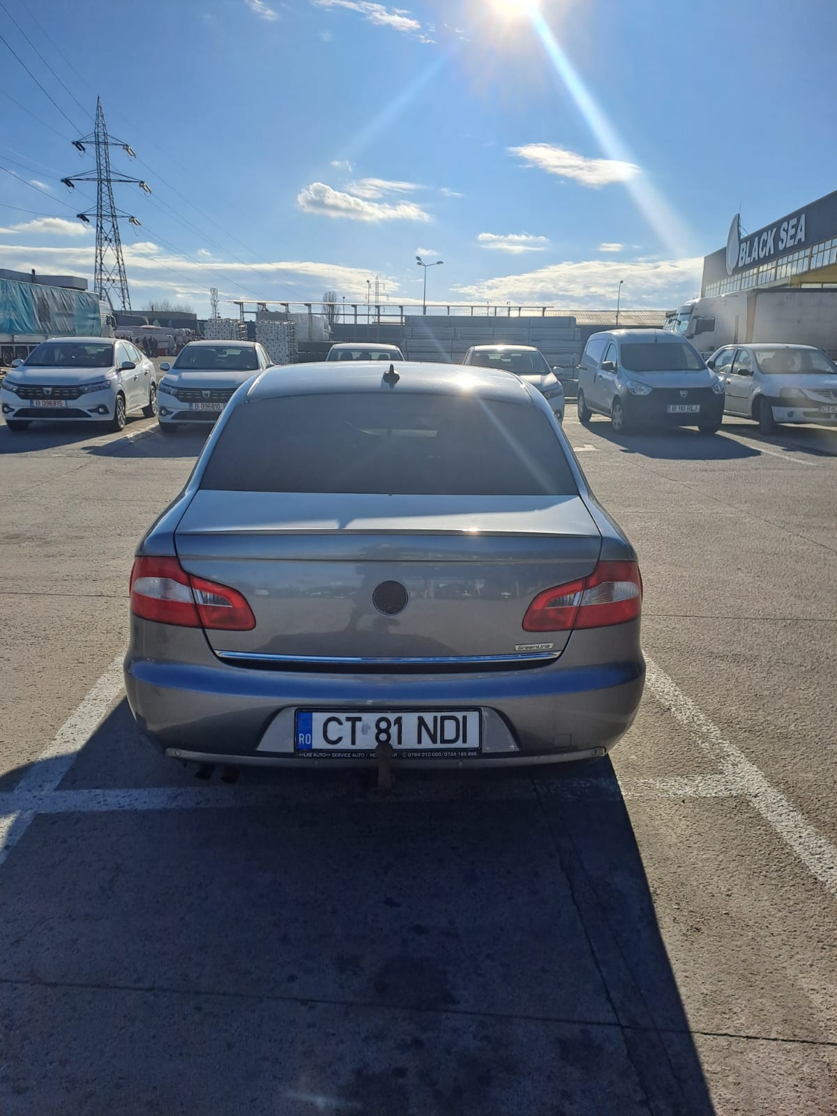 VAND SKODA SUPERB 2012