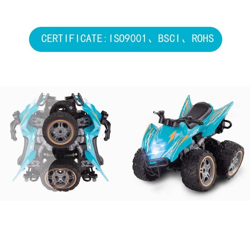 Mașină robot cu telecomandă Exclusive, mașină cascadorie STUNT ATV