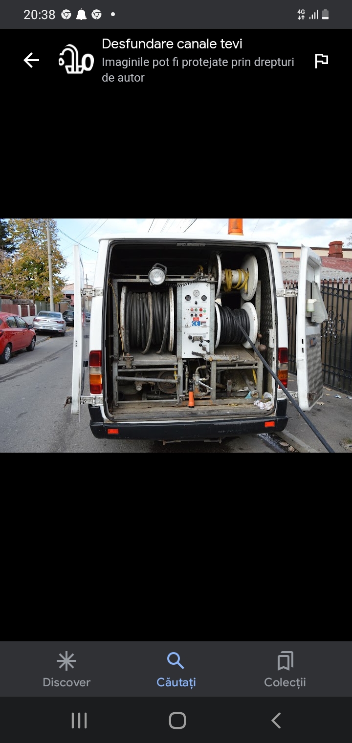 Desfundare canalizare