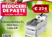 Reducere de Paste la friteuze profesionale HoReCa