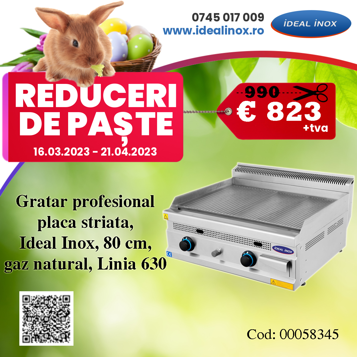 Profita la maxim de REDUCERILE DE PASTE la gratare profesionale