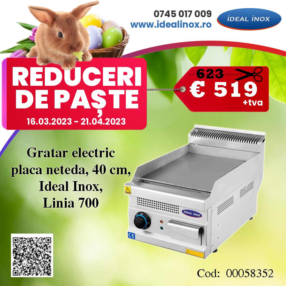 Profita la maxim de REDUCERILE DE PASTE la gratare profesionale
