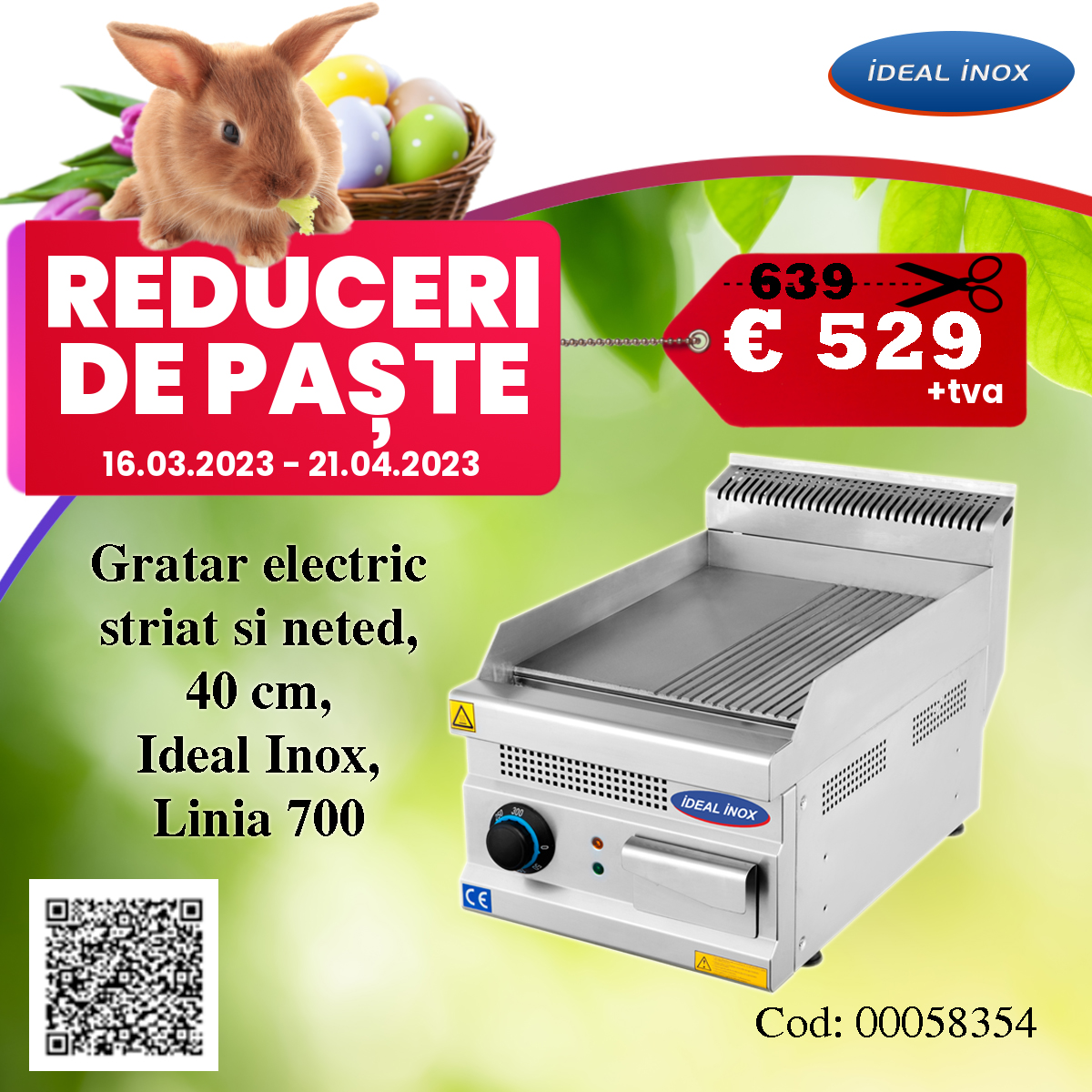 Profita la maxim de REDUCERILE DE PASTE la gratare profesionale
