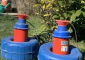 Pompe de oxigen pentru bazine de pesti