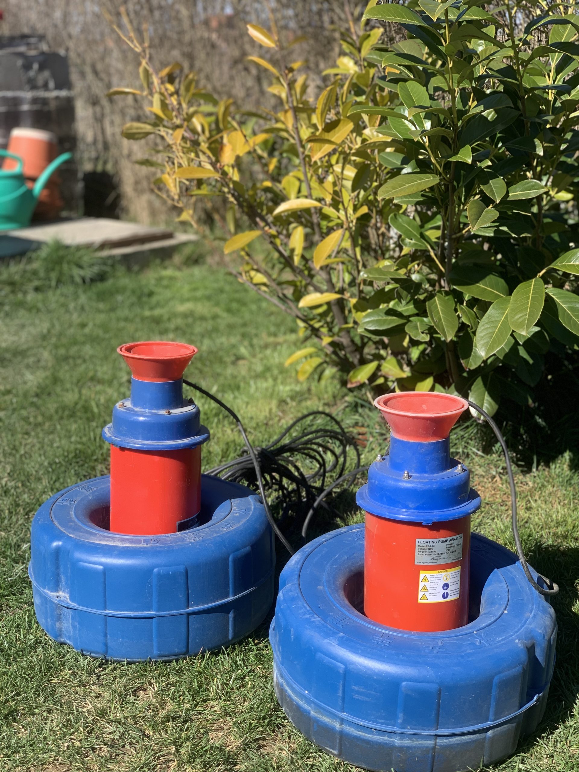Pompe de oxigen pentru bazine de pesti