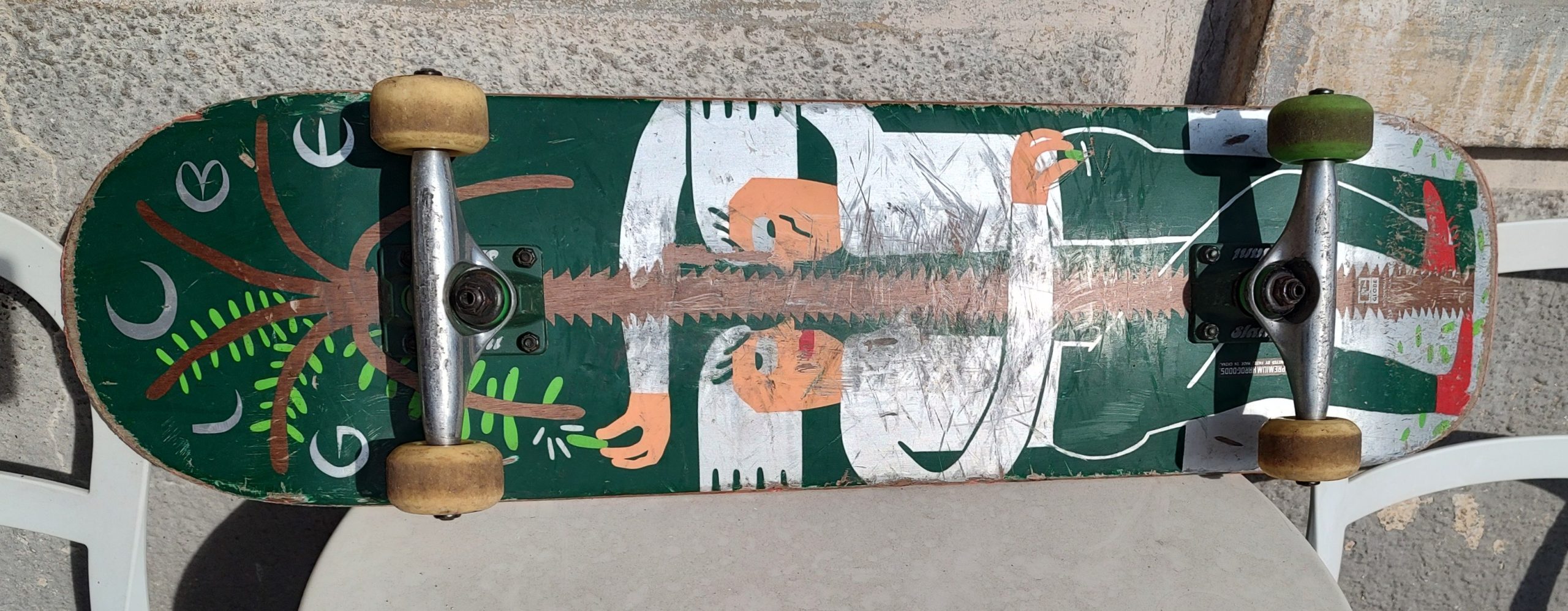 Skateboard Globe folosit