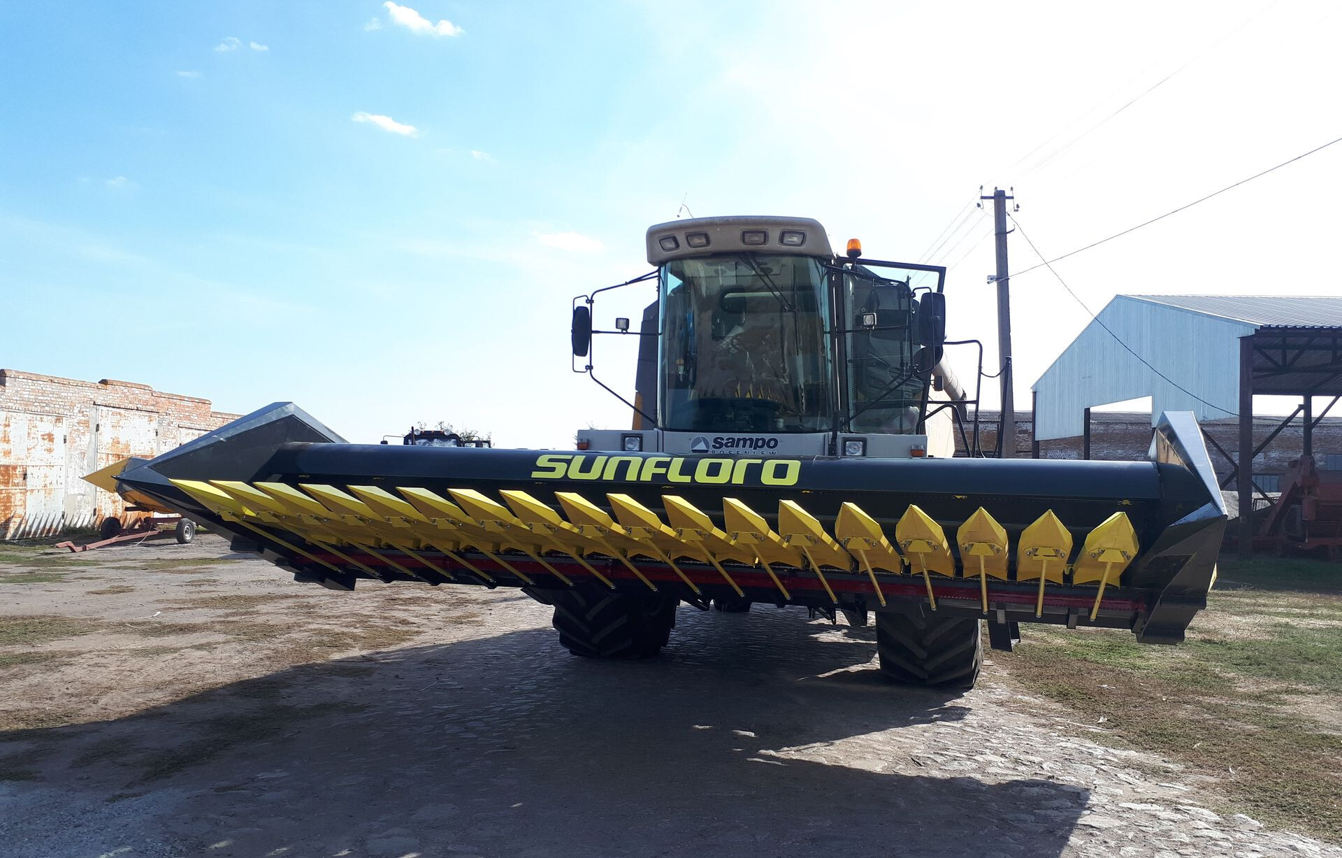 Heder de floarea soarelui “Sunfloro Shaft” 6-9.2m