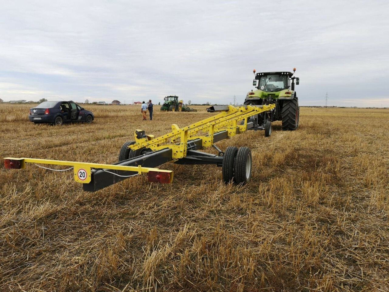 Cărucior de heder “Carrello 2 Axes” 7.6-10.7m