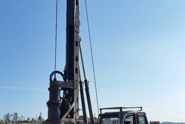 New piling / drilling rig Tescar CF3 – Anuntul Meu