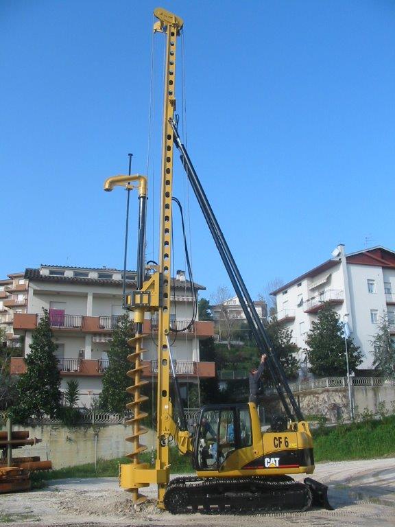 New piling / drilling rig Tescar CF6 CFA