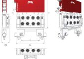 Vibro hammer SVR 101 NF to work on a crane or piling rig