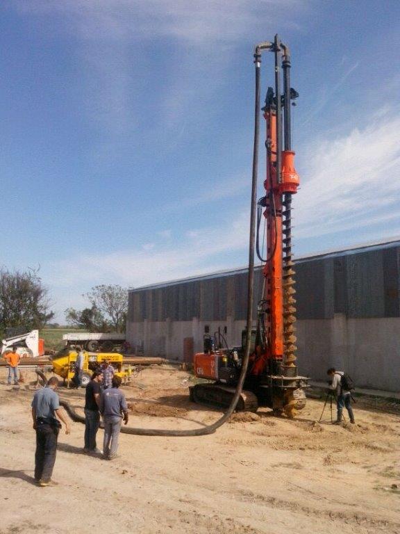 New piling / drilling rig Tescar CF6 CFA