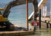 Vibro hammer OVR 80S excavator mounted