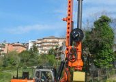 New piling / drilling rig Tescar CF6 DW