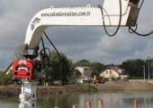 Vibro hammer OVR 60S excavator mounted