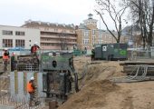 Used vibro hammer ICE 20 RFW to work on a crane or piling rig