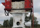 Used clamp for open piles ACN 40