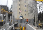 Used vibro hammer OVR 70 VM to work on a crane or piling rig