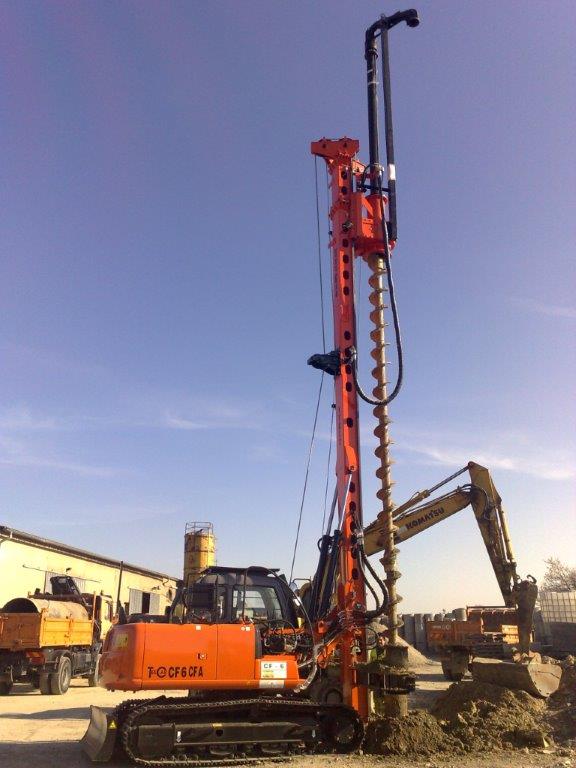 New piling / drilling rig Tescar CF6 CFA
