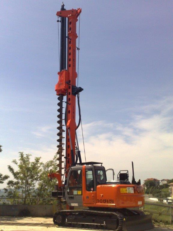 New piling / drilling rig Tescar CF6 CFA