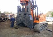 New piling / drilling rig Tescar CF8 DW