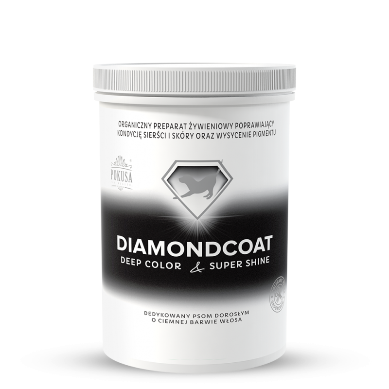 Supliment professional Diamond Coat DeepColor & SuperShine pentru pigmentare caini