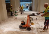 Șlefuitor pardoseli beton, marmura și mozaic