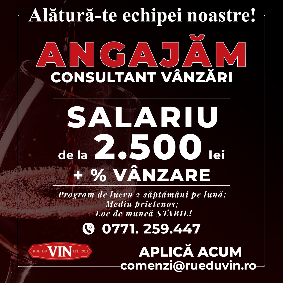 Consultat Vanzari