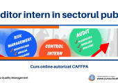 Curs online autorizat Auditor intern în sectorul public