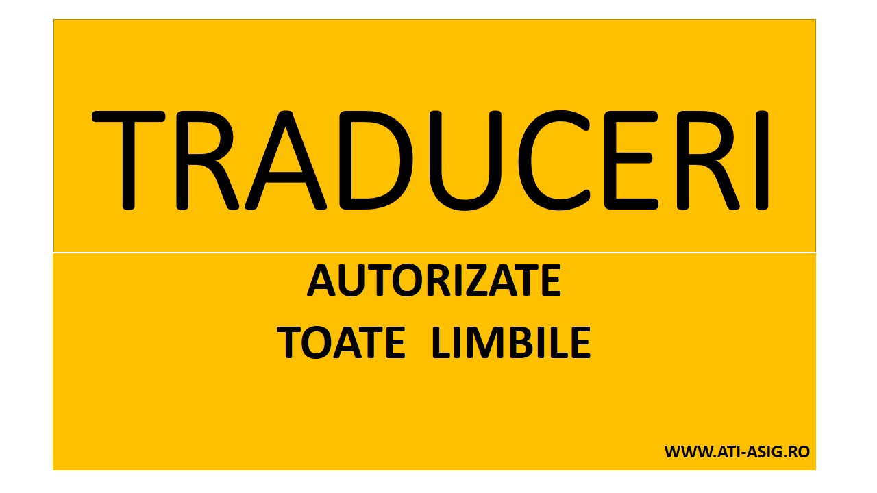 TRADUCERI SI ASIGURARI