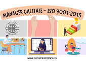 Curs online autorizat Manager calitate – ISO 9001:2015