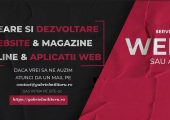 Creez site-uri web, magazine online + gazduire si domenii web