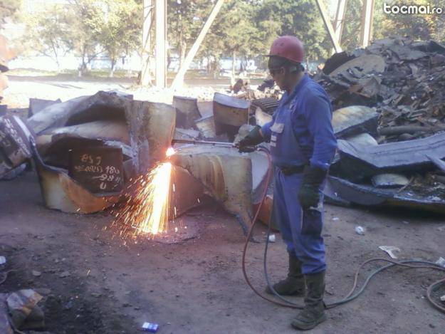 Colectam fier vechi calorifere cupru aluminiu bronz cabluri baterii