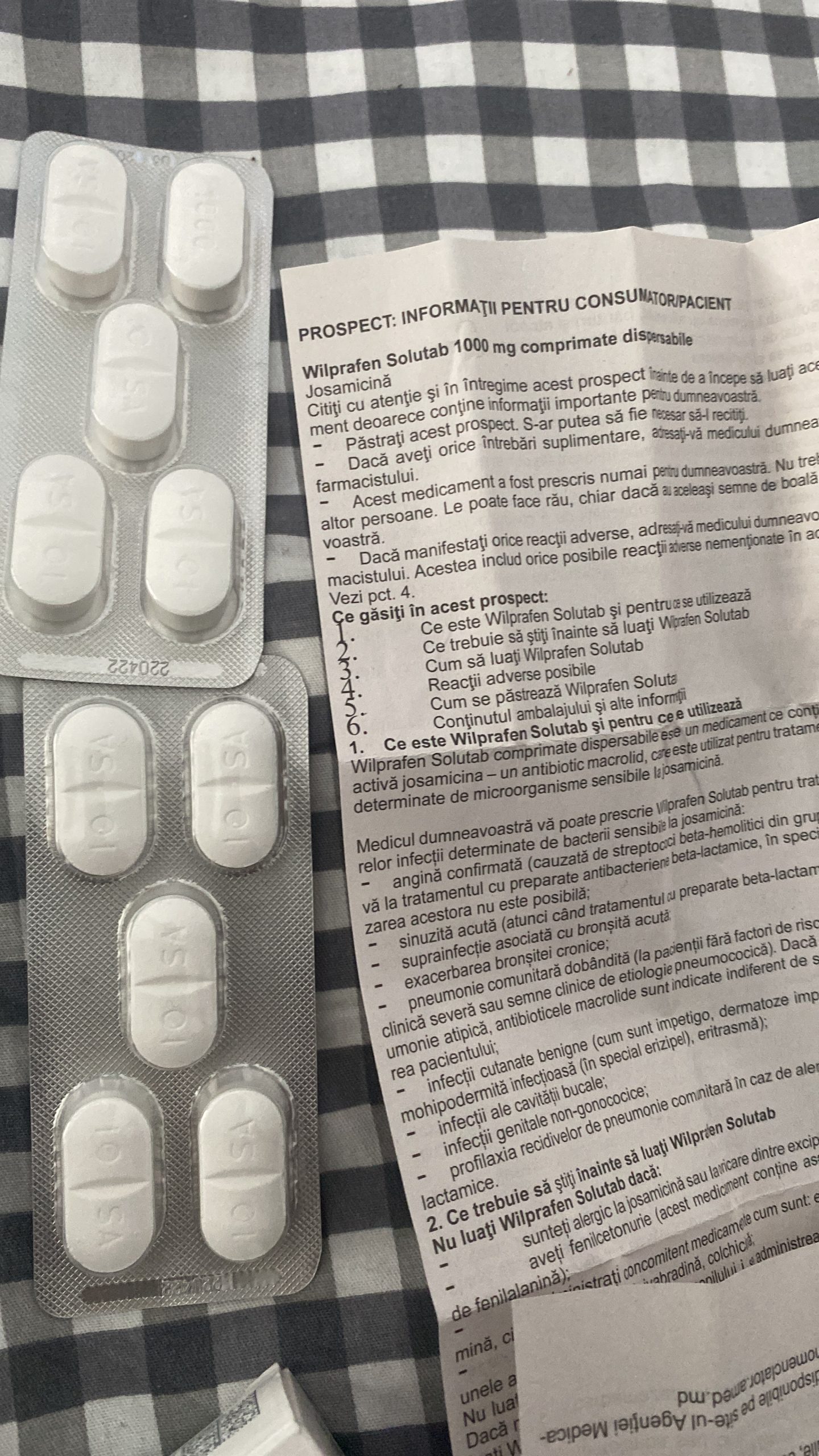 Josamicina – import