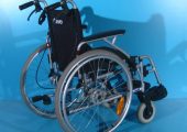 Scaun cu rotile handicap din aluminiu Drive latime sezut 42 cm