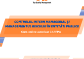Curs Control Intern Managerial și Managementul Riscului în Entități Publice