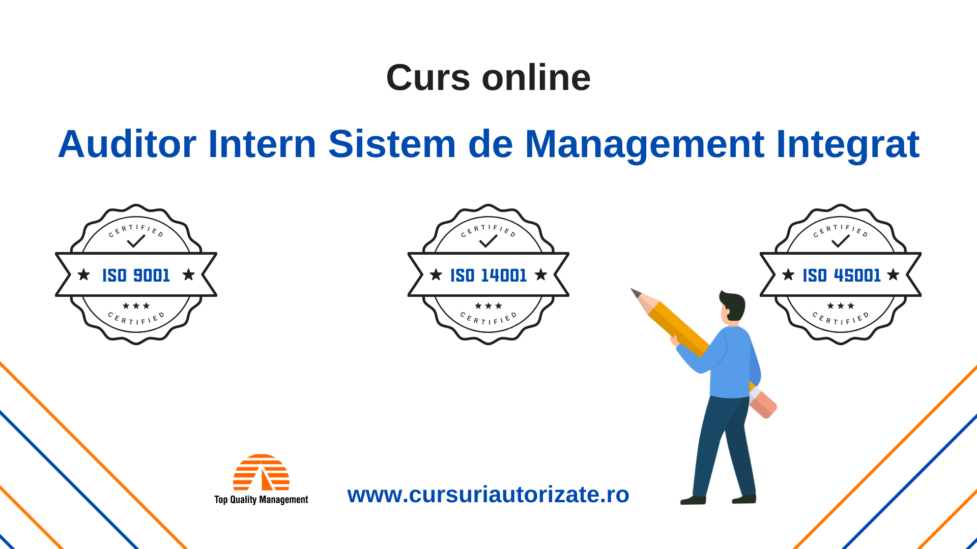 Curs online Auditor Intern Sistem de Management Integrat