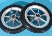 Roata cu cauciuc plin pentru carucior copii LMB set