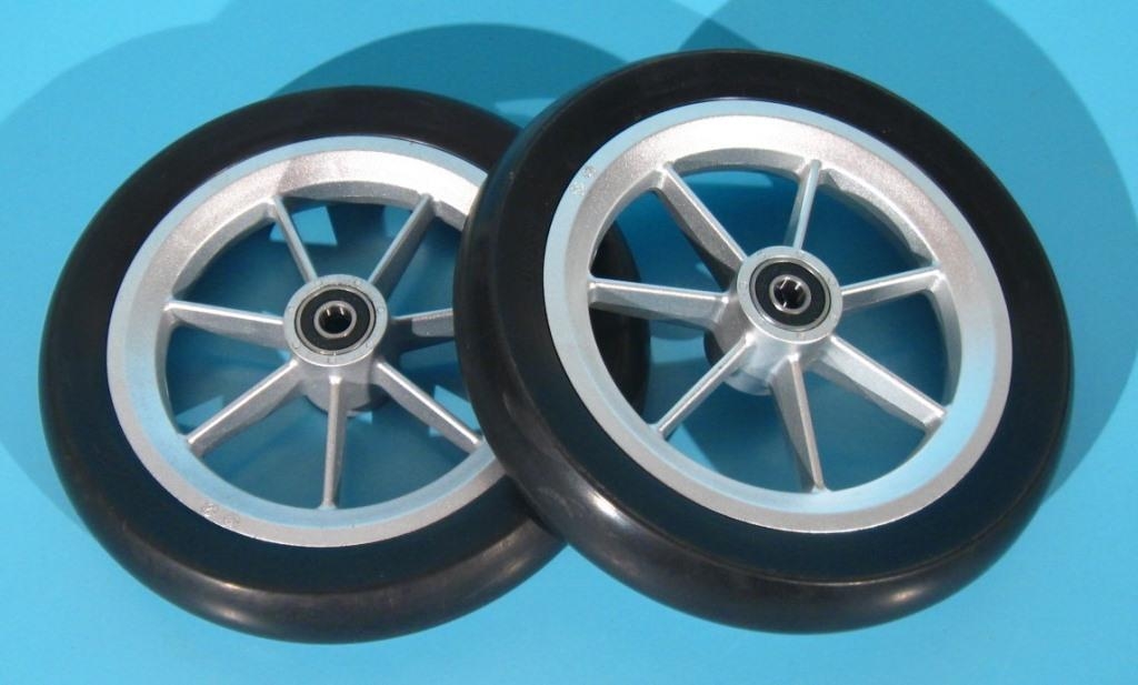 Roata cu cauciuc plin pentru carucior copii LMB set