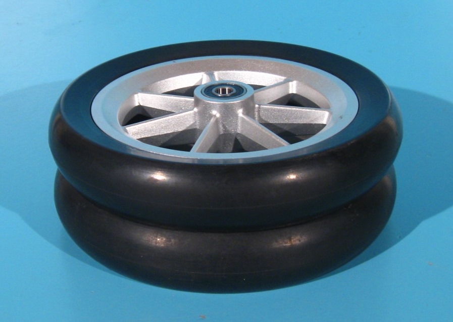Roata cu cauciuc plin pentru carucior copii LMB set
