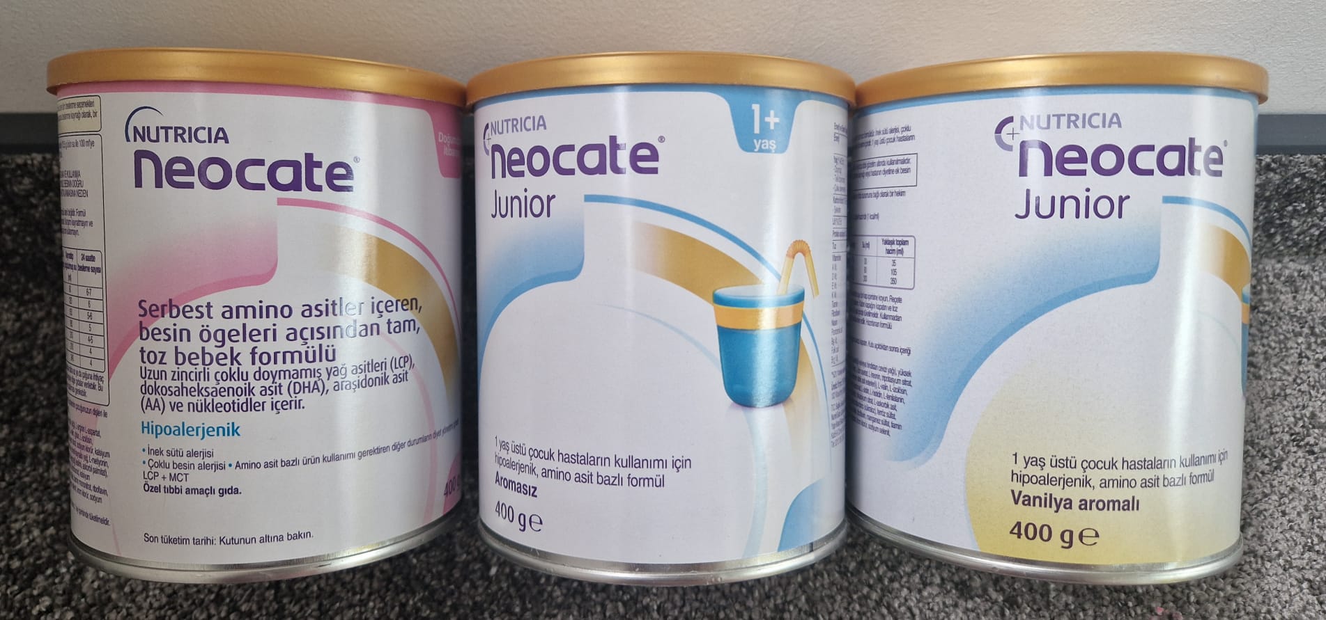 NEOCATE LCP/JUNIOR/VANILIE