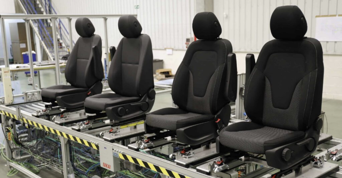 Fabrica de scaune auto(Germania) asistent textil