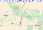 Vanzare teren Calugareni-Uzunu, 4Ha, cu deschidere 112m la DN5, acces dublu, locatie excelenta