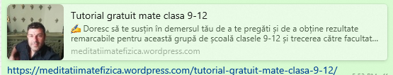 Material gratuit mate clasa 9-12